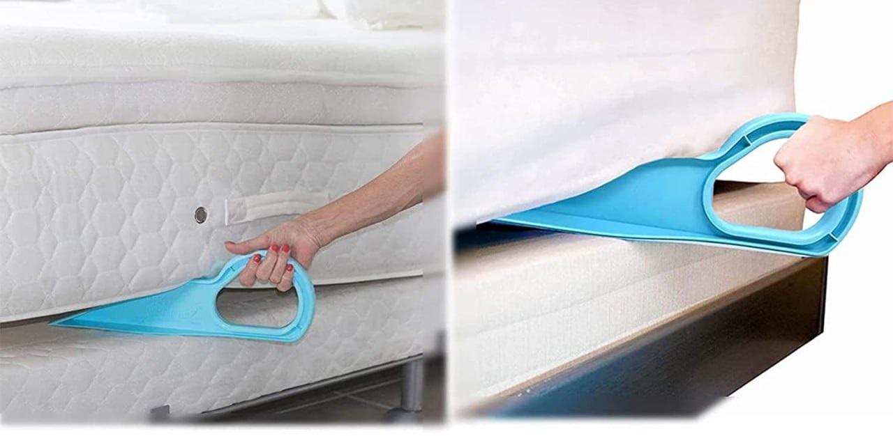 Mattress Lifter Tool for Easy Bed Making Without Back Pain