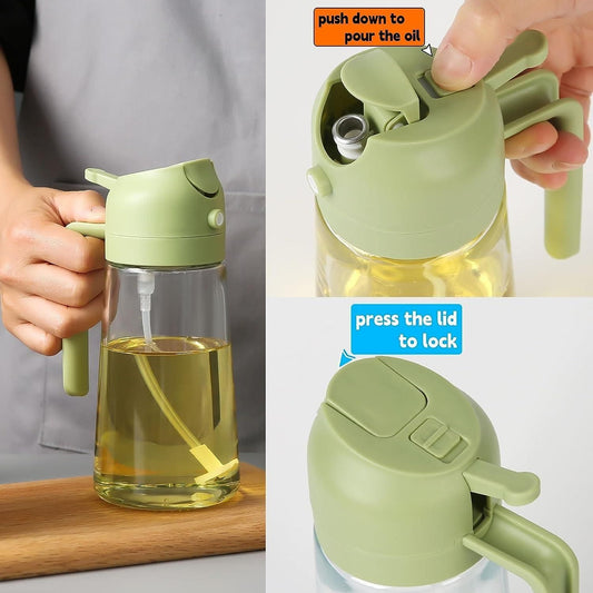 Oil Sprayer Bottle That Controls Exactly How Much Oil You Use